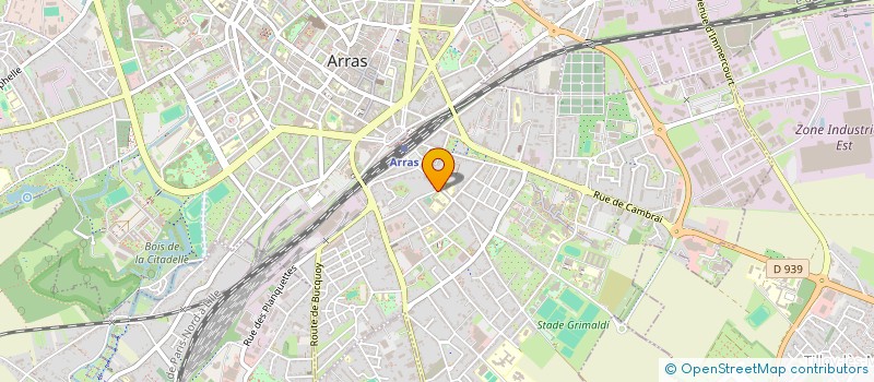 localisation de l'entreprise ASSOCIATION DE CONSEIL ET DE DEVELOPPEMENT DES ASSOCIATIONS à ARRAS
