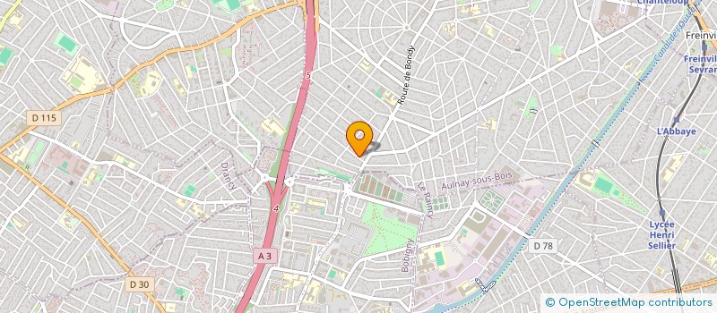 localisation de l'entreprise ASSOCIATION DE CONSOMMATEURS EN LIAISON AVEC DES AGRICULTEURS PRODUCTEURS ELEVEURS à AULNAY-SOUS-BOIS