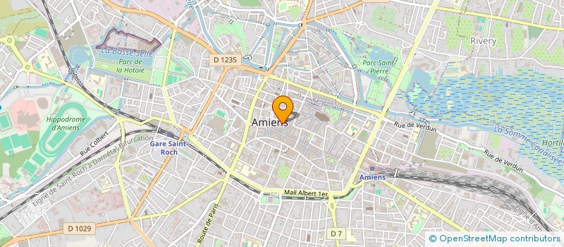 localisation de l'entreprise ASSOCIATION DE COOPERATION ET DE SOUTIEN SOCIAL à AMIENS