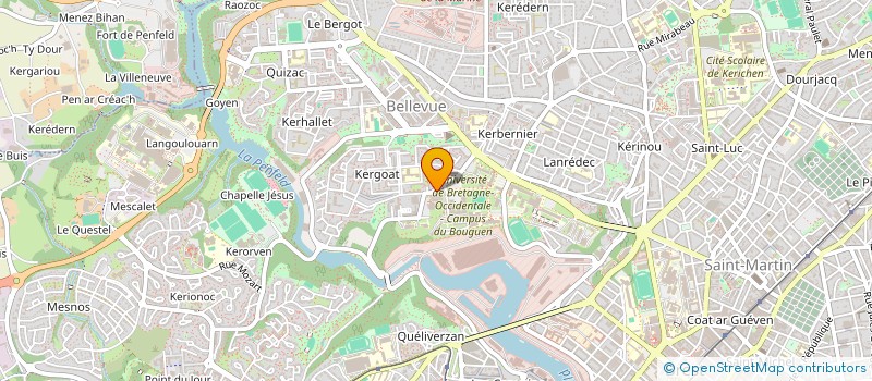 localisation de l'entreprise ASSOCIATION DE COOPERATION INTER DROIT à BREST