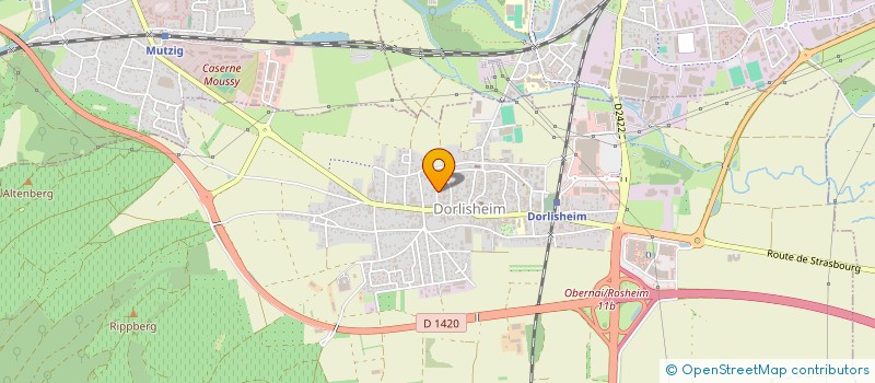 localisation de l'entreprise ASSOCIATION DE CULTURE,LOISIRS ET ANIMATION MUSICALE A AVOLSHEIM  AVOLSHEIM