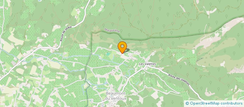 localisation de l'entreprise ASSOCIATION DE CULTURE POUR TOUS  MALAUCENE