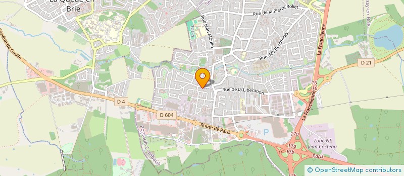 localisation de l'entreprise ASSOCIATION DE CYBERSECURITE CYBERV à PONTAULT-COMBAULT