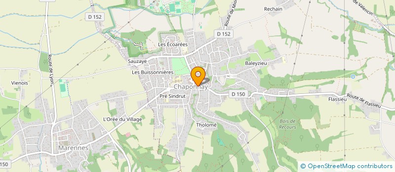 localisation de l'entreprise ASSOCIATION DE DANSE LES OCEANES  MARENNES