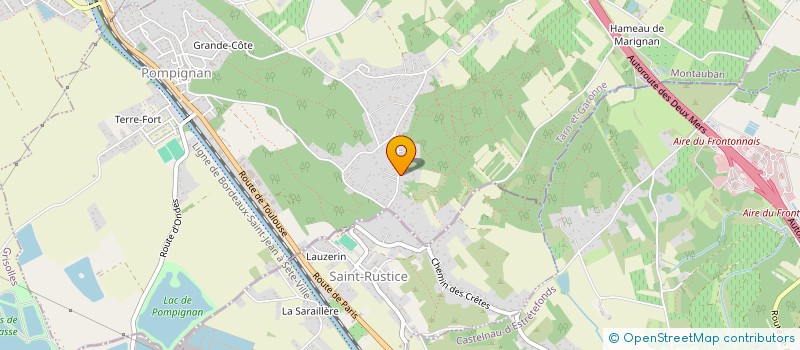 localisation de l'entreprise ASSOCIATION DE DANSE SPORTIVE (ADS)  POMPIGNAN