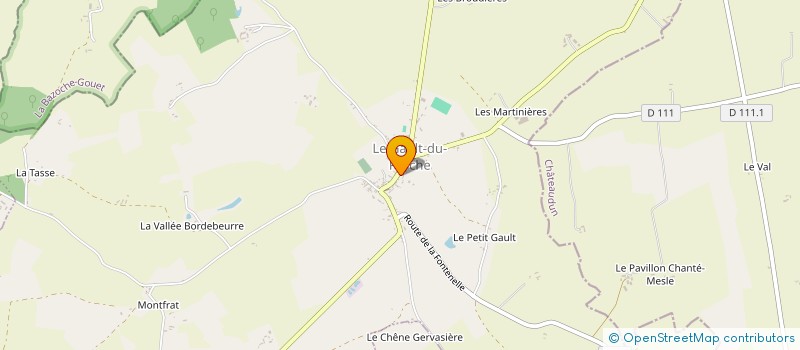 localisation de l'entreprise ASSOCIATION DE DANSES DE SALON GAULT'DANCE  LE GAULT-DU-PERCHE