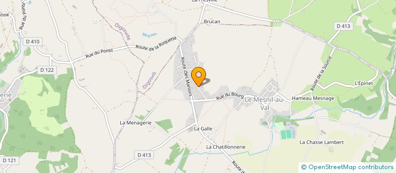 localisation de l'entreprise ASSOCIATION DE DECOUVERTE ENVIRONNEMENT PAR L IMAGE  LE MESNIL-AU-VAL