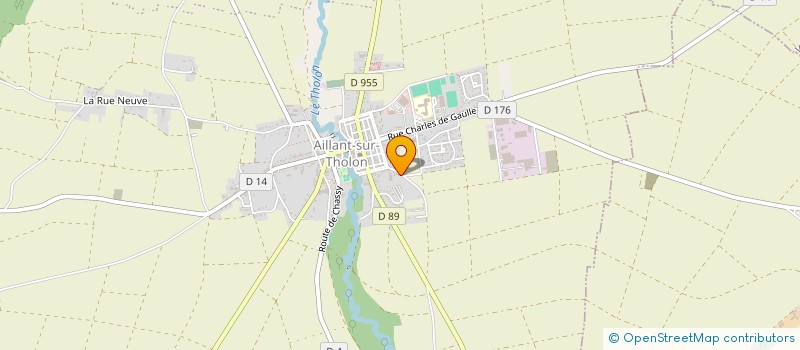 localisation de l'entreprise ASSOCIATION DE DEFENSE D'AILLANT à MONTHOLON