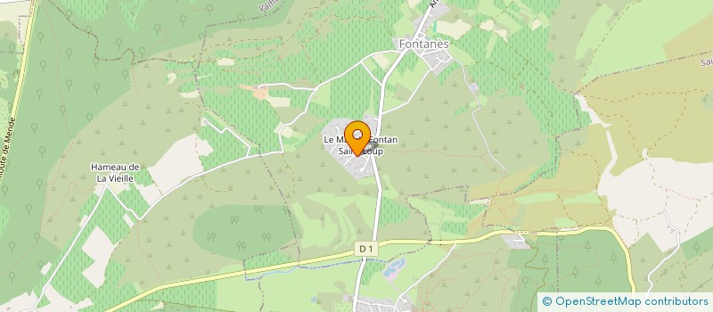 localisation de l'entreprise ASSOCIATION DE DEFENSE DE L'ENVIRONNEMENT DE FONTANES 34 ADEF34  FONTANES