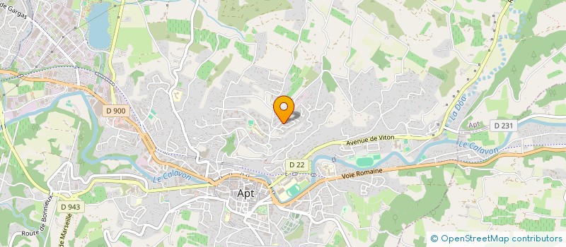 localisation de l'entreprise ASSOCIATION DE DEFENSE DES COPROPRIETAIRES DE L'IMMEUBLE U2 LES LAVANDES RESIDENCE SAINT MICHEL A APT à APT