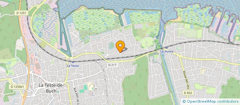 localisation de l'entreprise ASSOCIATION DE DEFENSE DES DROITS D'USAGE ET DE LA FORET USAGERE DE LA TESTE DE BUCH  LA TESTE DE BUCH