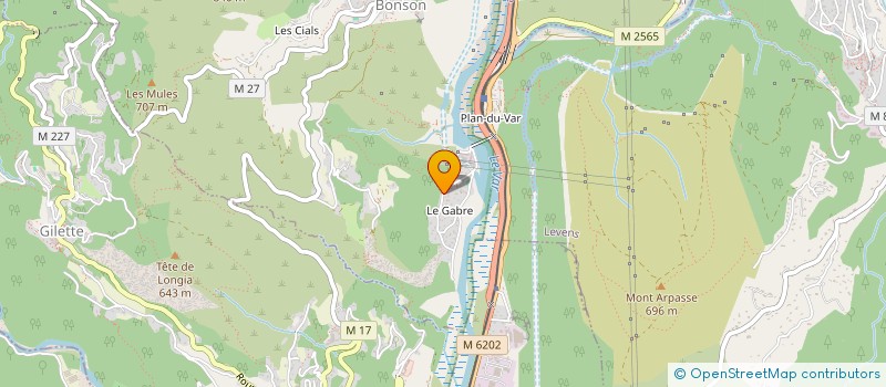 localisation de l'entreprise ASSOCIATION DE DEFENSE DES INTERETS DES HABITANTS DU GABRE  BONSON