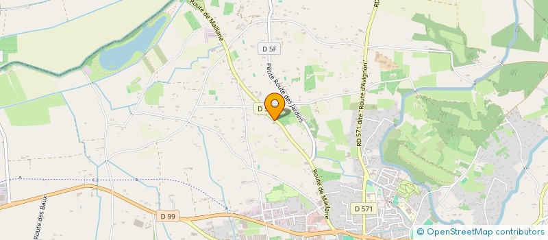 localisation de l'entreprise ASSOCIATION DE DEFENSE DES INTERETS DES HABITANTS DU QUARTIER DES JARDINS  ST REMY DE PROVENCE