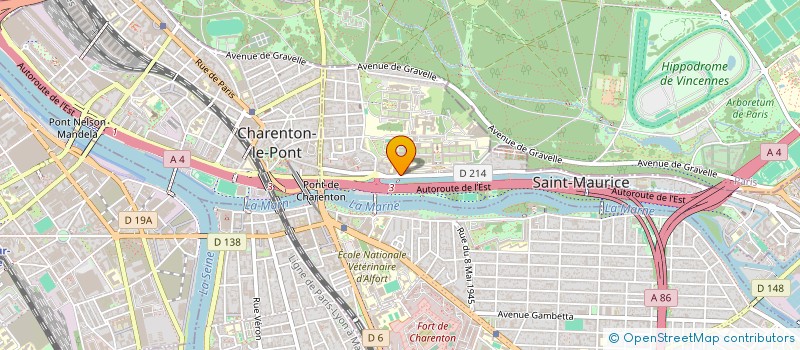 localisation de l'entreprise ASSOCIATION DE DEFENSE DES LOCATAIRES DE LA RESIDENCE MOZART à SAINT-MAURICE