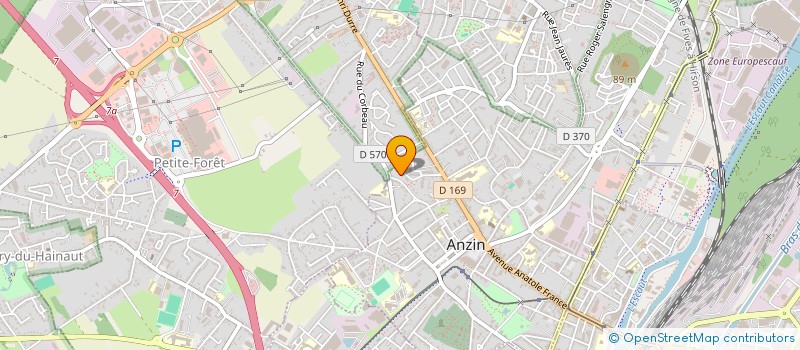 localisation de l'entreprise ASSOCIATION DE DEFENSE DES LOCATAIRES DE LA VERRERIE D ANZIN ADLVA  ANZIN