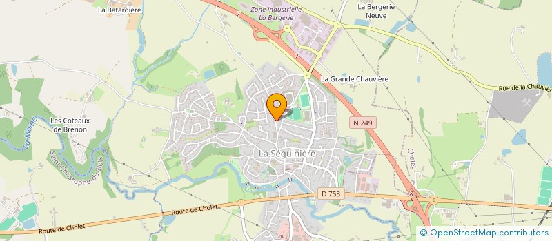 localisation de l'entreprise ASSOCIATION DE DEFENSE DES PROPRIETAIRES-BAILLEURS DE LA RESIDENCE AQUARELIA TARARE  LA SEGUINIERE