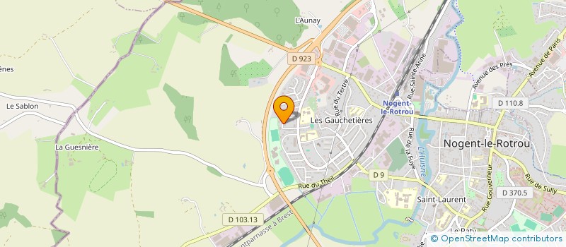 localisation de l'entreprise ASSOCIATION DE DEFENSE DES SALARIES EXPOSES A L AMIANTE à NOGENT-LE-ROTROU