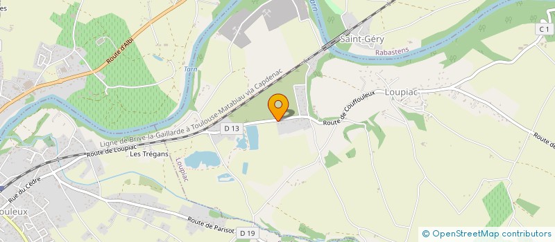 localisation de l'entreprise ASSOCIATION DE DEFENSE DES SINISTRES DU PLAN DE PREVENTION DES RISQUES INONDATIONS DE COUFFOULEUX  COUFOULEUX