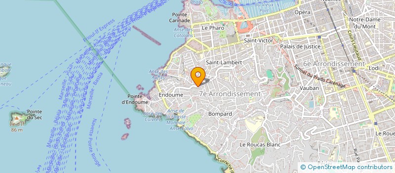 localisation de l'entreprise ASSOCIATION DE DEFENSE DES VICTIMES DE PREJUDICES CORPORELS  MARSEILLE