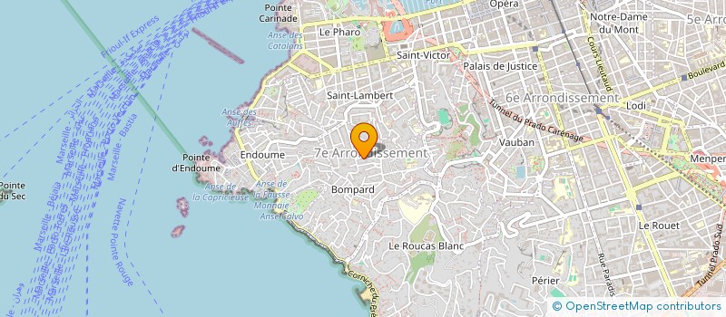 localisation de l'entreprise ASSOCIATION DE DEFENSE DU LIVRE OBJET à MARSEILLE