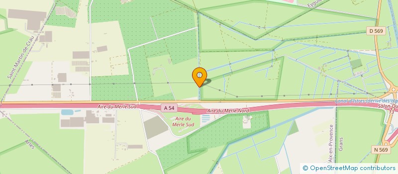 localisation de l'entreprise ASSOCIATION DE DEFENSE DU PASTORALISME TRANSHUMANT AU COEUR DE NOS REGIONS  SALON-DE-PROVENCE