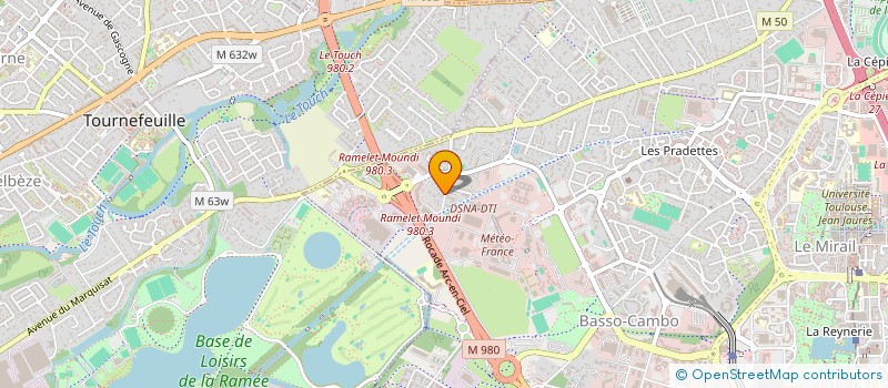 localisation de l'entreprise ASSOCIATION DE DEFENSE DU QUARTIER DE LARDENNE  TOULOUSE