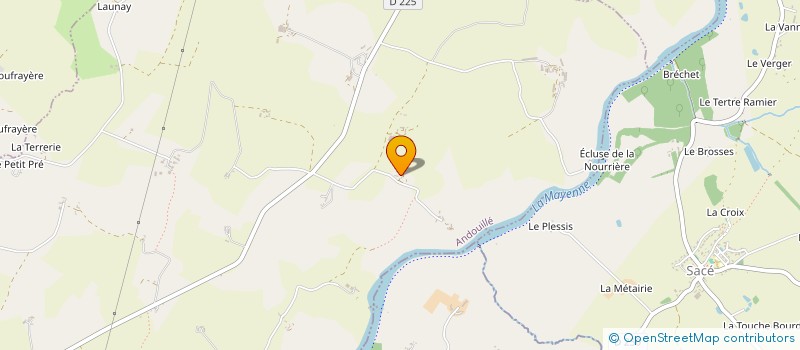 localisation de l'entreprise ASSOCIATION DE DEFENSE DU SITE NATUREL DE MONTGIROUX  SAINT GERMAIN D'ANXURE