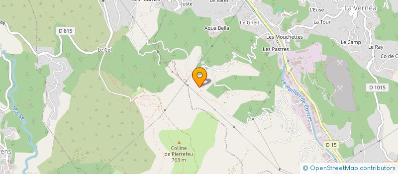 localisation de l'entreprise ASSOCIATION DE DEFENSE ET DE CONSEIL AUX ASSURES à CONTES