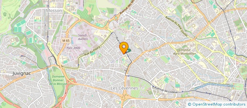 localisation de l'entreprise ASSOCIATION DE DEFENSES DES HABITANTS DES QUARTIERS POPULAIRES DE MONTPELLIER ( ADHQPM) à MONTPELLIER