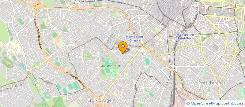 localisation de l'entreprise ASSOCIATION DE DEVELOPPEMENT DE L'ANIMATION MUSICALE DE L'HERAULT à MONTPELLIER