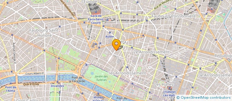 localisation de l'entreprise ASSOCIATION DE DEVELOPPEMENT DE LA DAO USUAL à PARIS
