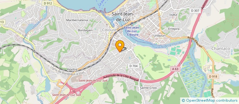 localisation de l'entreprise ASSOCIATION DE DEVELOPPEMENT DE LA FECONDATION AU CLAIR DE LUNE  CIBOURE