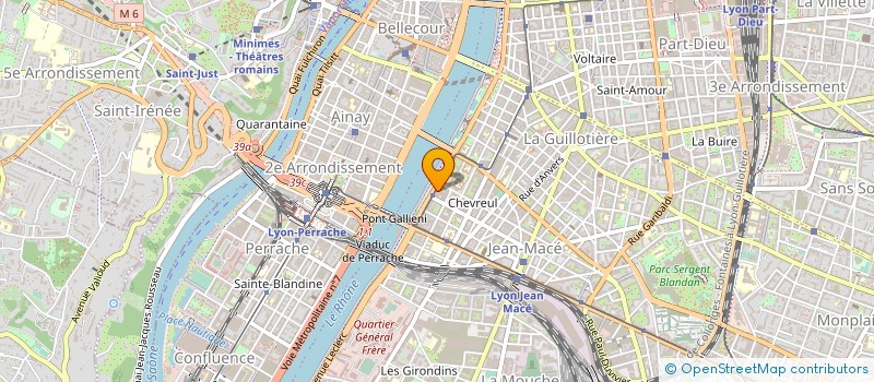 localisation de l'entreprise ASSOCIATION DE DEVELOPPEMENT DE LA GYNECOLOGIE ET DE L'OBSTETRIQUE  LYON