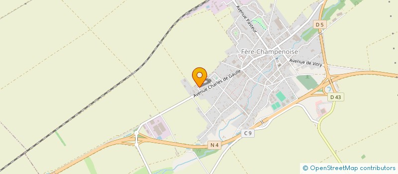 localisation de l'entreprise ASSOCIATION DE DEVELOPPEMENT DE LA LENTILLE ET DE RECHERCHE EN CHAMPAGNE POUR LA SEMENCE à FERE-CHAMPENOISE