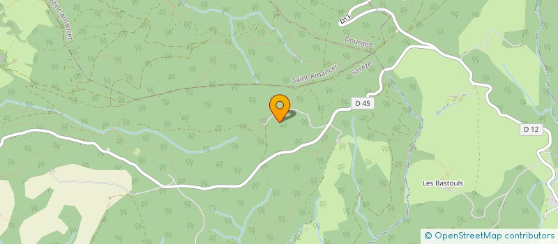 localisation de l'entreprise ASSOCIATION DE DEVELOPPEMENT TOURISTIQUE DU SOREZOIS  SOREZE