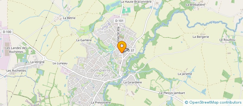 localisation de l'entreprise ASSOCIATION DE DIFFUSION DES OUTILS COGNITIFS ET COMPORTEMENTAUX à DOMPIERRE-SUR-YON