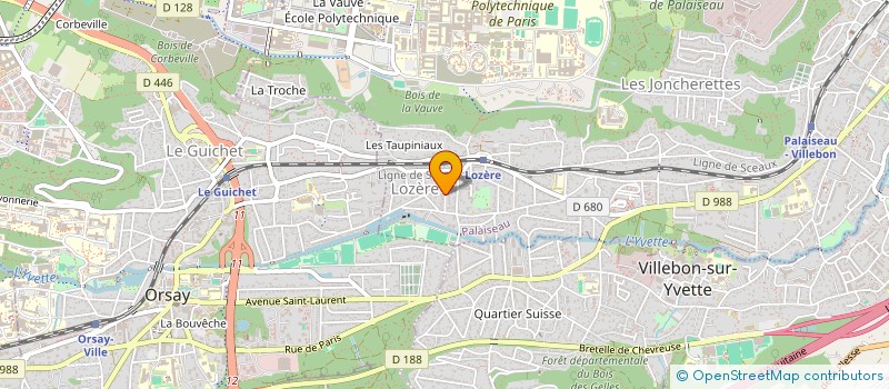 localisation de l'entreprise ASSOCIATION DE DJEDFLY à PALAISEAU