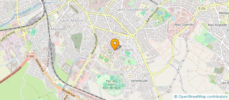 localisation de l'entreprise ASSOCIATION DE DYNAMISATION ENVIRONNEMENTALE ET SOCIALE à PERPIGNAN