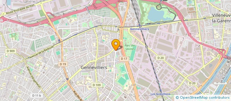 localisation de l'entreprise ASSOCIATION DE DZAHADJOU OICHILI EN FRANCE à GENNEVILLIERS