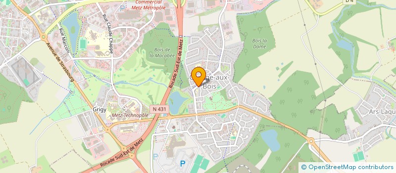 localisation de l'entreprise ASSOCIATION DE FAIT DELRUE-FENOT  METZ