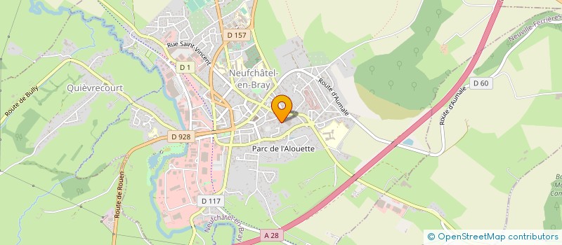 localisation de l'entreprise ASSOCIATION DE FAIT OCTAU  NEUFCHATEL-EN-BRAY