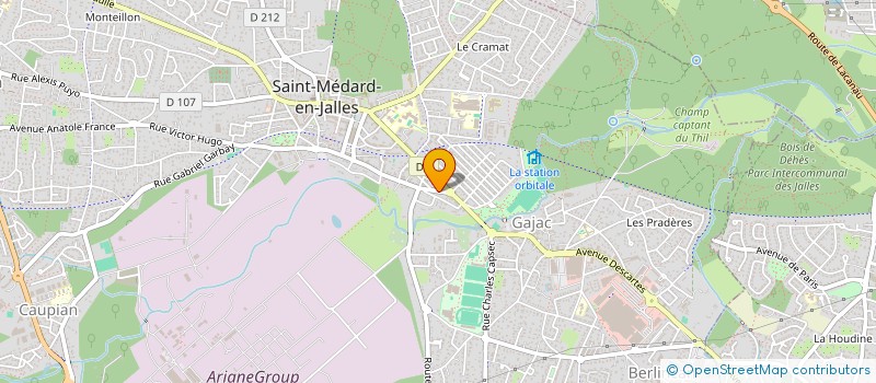 localisation de l'entreprise ASSOCIATION DE FER & D'OS à SAINT-MEDARD-EN-JALLES