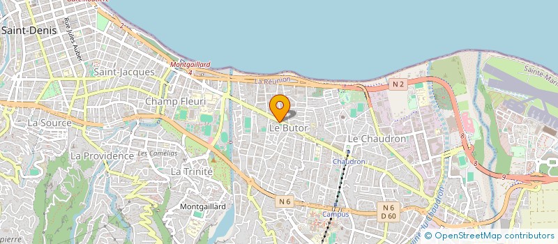 localisation de l'entreprise ASSOCIATION DE FINANCEMENT ALLIANCE CITOYENNE POUR SAINTE-MARIE  SAINT-DENIS