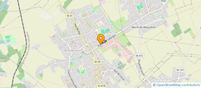 localisation de l'entreprise ASSOCIATION DE FINANCEMENT DE CAMPAGNE ELECTORALE DE SEBASTIEN HUYGHE  ANNULLIN