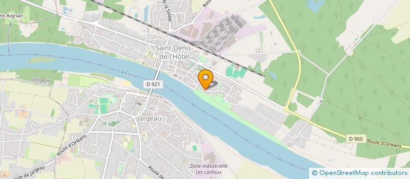 localisation de l'entreprise ASSOCIATION DE FINANCEMENT DE L'ALLIANCE BLEU ET ROUGE  SAINT-DENIS-DE-L'HOTEL