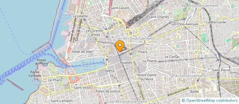 localisation de l'entreprise ASSOCIATION DE FINANCEMENT DE L'UNION POPULAIRE ET SOCIALISTE à MARSEILLE