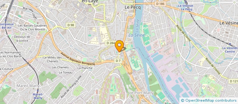 localisation de l'entreprise ASSOCIATION DE FINANCEMENT DE LA CAMPAGNE ELECTORALE D'ANNE-LAURE DE BROSSES (AFICALB)  LE PECQ