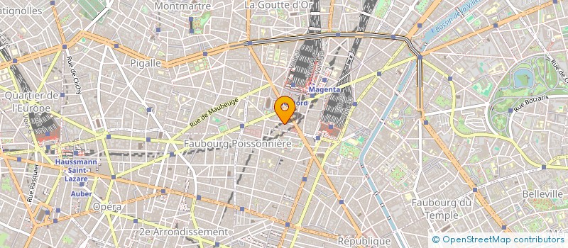 localisation de l'entreprise ASSOCIATION DE FINANCEMENT DE LA FEDERATION DES JEUNES ECOLOGISTES  PARIS