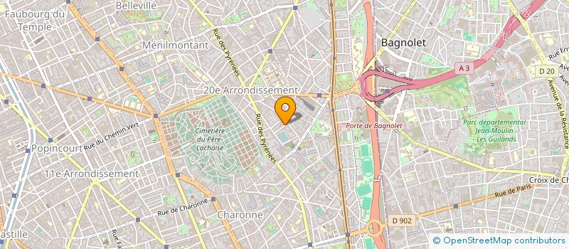 localisation de l'entreprise ASSOCIATION DE FINANCEMENT DE LA FEDERATION PROGRESSISTE  PARIS