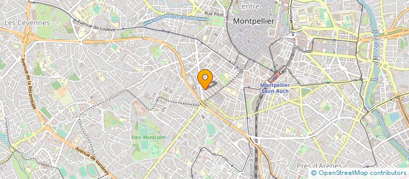 localisation de l'entreprise ASSOCIATION DE FINANCEMENT DE LA GAUCHE ECOSOCIALISTE à MONTPELLIER